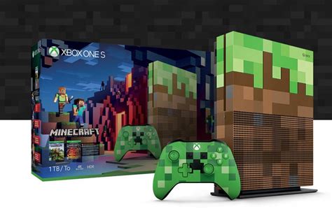 Xbox One S Minecraft Limited Edition bundle arrives: 1TB console ...