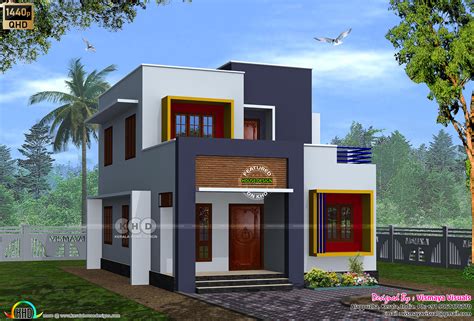 2314 sq-ft 4 bedroom simple flat roof house - Kerala Home Design and ...