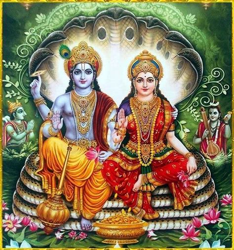 112 best Lord Shri Maha Vishnu & Lakshmi Devi images on Pinterest ...