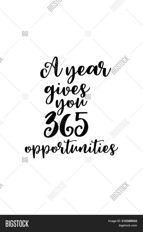 New Year Quote. Hand Vector & Photo (Free Trial) | Bigstock