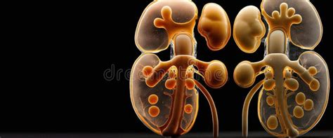 Artificial Organ Transplantation, Kidneys. Modern Medical Technologies. AI Generated. Stock ...