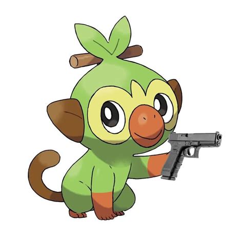 Grookey is here to protect you | Pokémon Sword and Shield | Know Your Meme