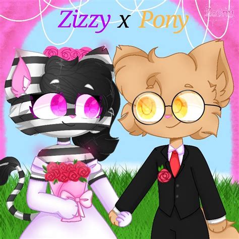 Zizzy x Pony💕💞💕💍 | Pony, Peppa pig memes, Cute anime wallpaper