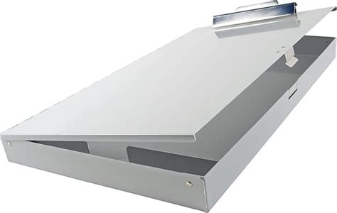 11x17 Clipboard Aluminum Storage Box Featuring a High Capacity Clip : Amazon.ca: Office Products