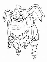 Pekka Clash Royal Coloring Page  Free Printable Pages For Kids sketch template