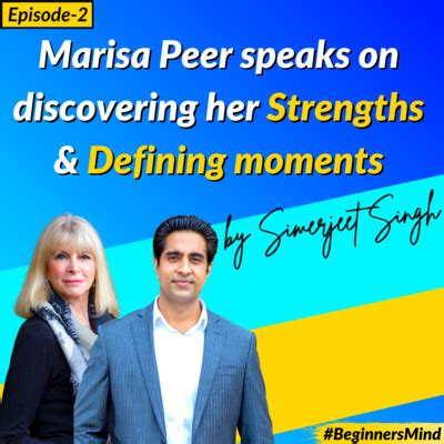 S01 E02 Marisa Peer speaks on discovering her Strengths and Defining ...