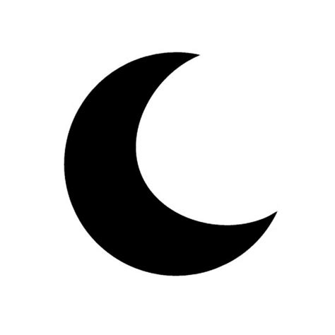 MOON - Planetary Decal Symbol for the MOON The balancing counterpart to the sun and possessing a ...