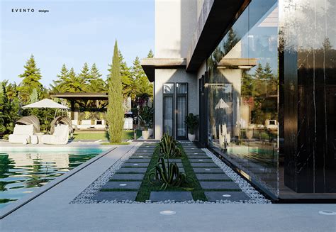 Villa Garden on Behance