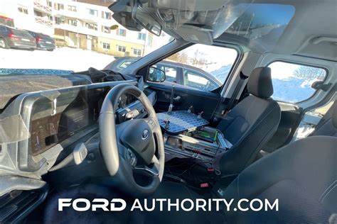 Next-Gen Ford Tourneo Courier Interior Spied For First Time