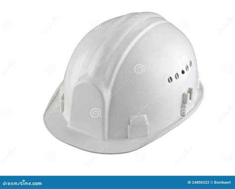 White Construction Helmet Stock Photography - Image: 24800322