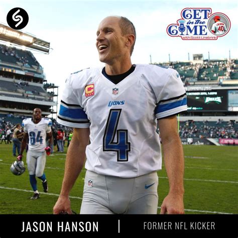 Jason Hanson, Former NFL Kicker - Sports Spectrum's Get in the Game (podcast) | Listen Notes