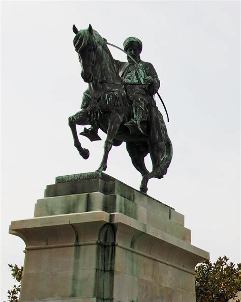 Statue of Muhammad Ali Pasha in Kavala, Greece. He was an Albanian ...