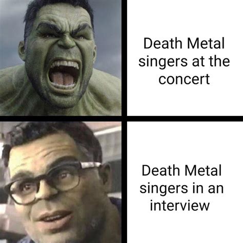 death metal singers | Heavy Metal | Know Your Meme