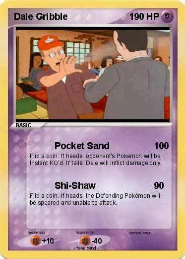 Pokémon Dale Gribble 8 8 - Pocket Sand - My Pokemon Card