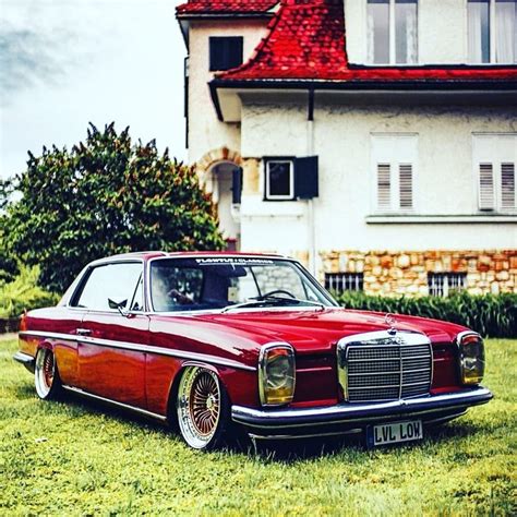 Mercedes W114 coupe @sourkrauts @airride.lt @baggedbenzes #w114 # ...