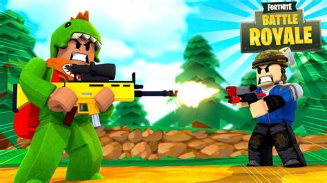 FORTNITE: BATTLE ROYALE IN ROBLOX! (Roblox Fortnite) - YouTube