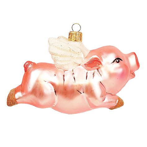 Flying Pig Christmas Ornament | Gump's