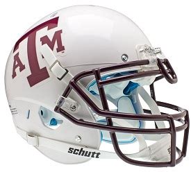 Texas A&M Aggies Football Helmets