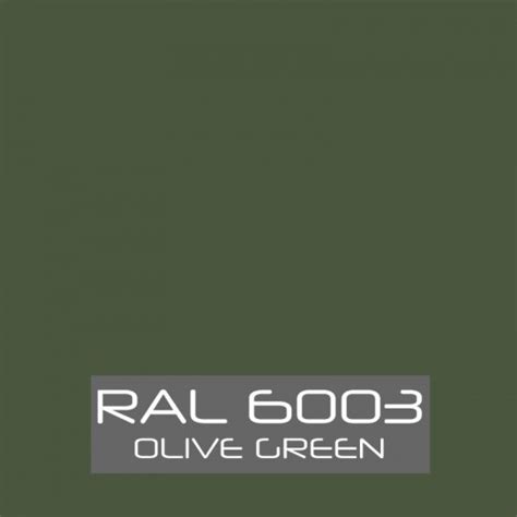 RAL 6003 Olive Green tinned Paint Buzzweld Coatings