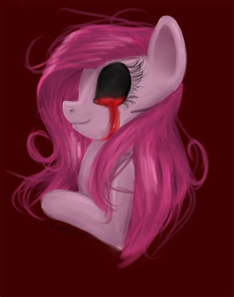 Creepy Pinkie Pie by xCuteiKinz on DeviantArt