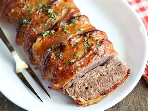 Bacon-Wrapped Meatloaf - Healthy Recipes Blog