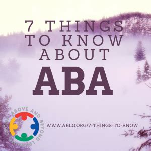 7 Things to Know About ABA