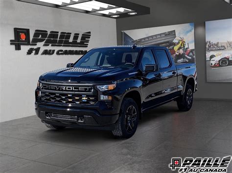 GM Paillé | 2023 Chevrolet Silverado 1500 CUSTOM | #231104 in Berthierville