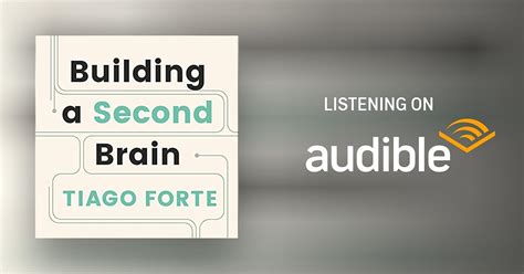 Building a Second Brain by Tiago Forte - Audiobook - Audible.com.au