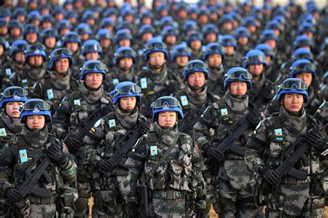 China sends first infantry battalion for UN peacekeeping