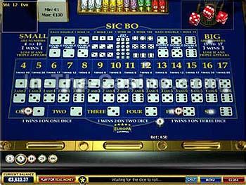 Sic Bo :: online casino games