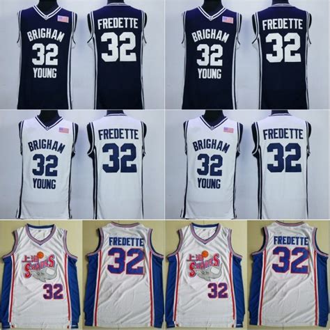 2021 Moive Shanghai Sharks 32 Jimmer Fredette Jersey Men Brigham Young ...