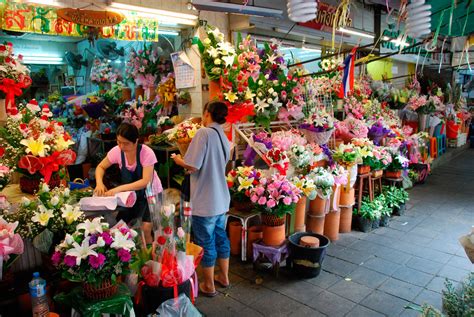 Largest Flower Market In Bangkok | Best Flower Site