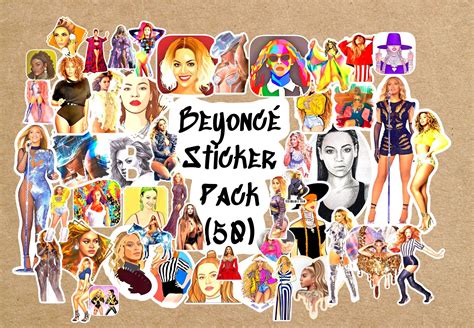 50 Beyonce Stickers Beyonce Decal Beyonce Renaissance Tour - Etsy