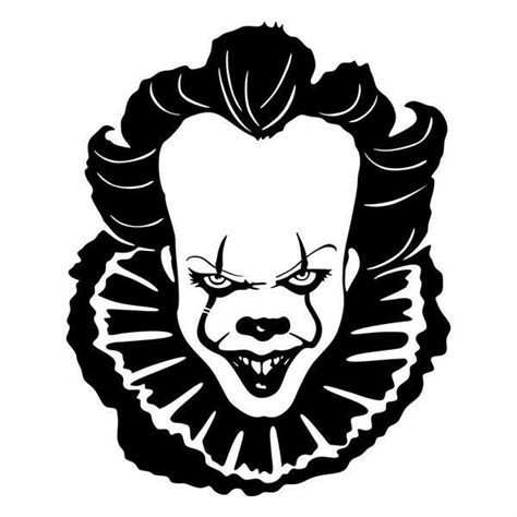 8" Vinyl Sticker Pennywise Dancing Clown Car Window Decal Horror King # ...