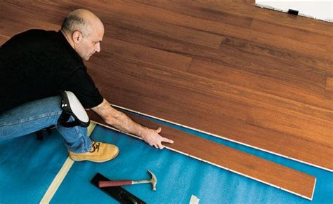 How To Install A Floating Hardwood Floor On Concrete Walls | Viewfloor.co