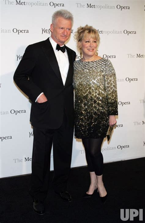 Bette Midler and husband arrive for the Metropolitan Opera's Premiere ...