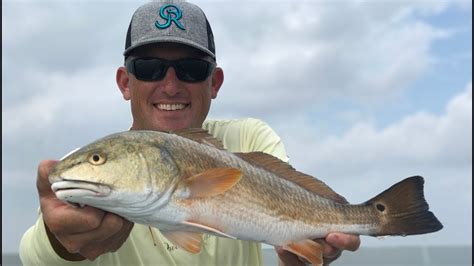 Redfish on the Half Shell Catch Clean Cook Baffin Bay texas