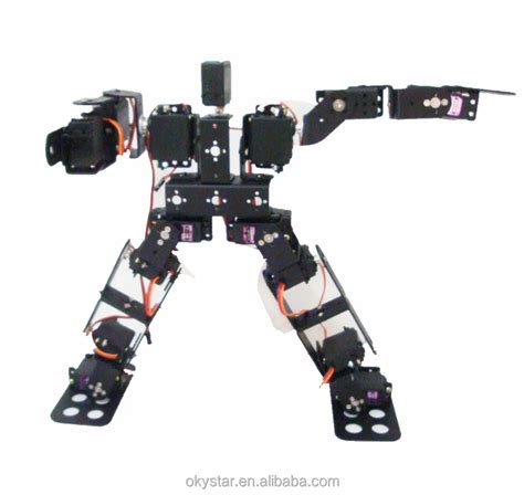 Diy Robotic Kit,Walking Robot With Claw15 Degrees Of Freedom Humanoid ...