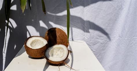 Coconut Cut in Half · Free Stock Photo