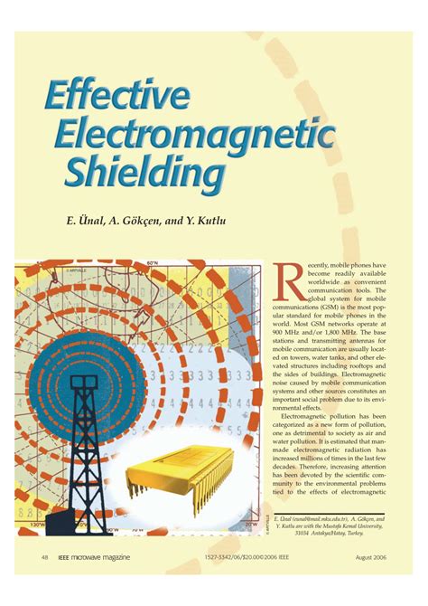 (PDF) Effective electromagnetic shielding