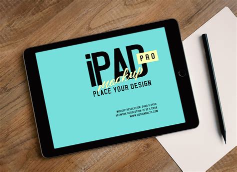 Free Apple iPad Pro Photo Mockup PSD - Good Mockups