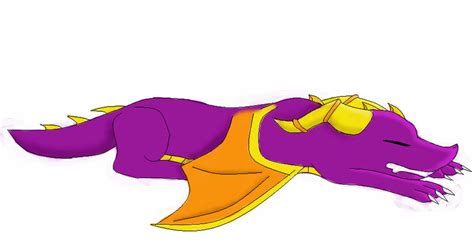 Sleeping Spyro by Spyro98 on DeviantArt