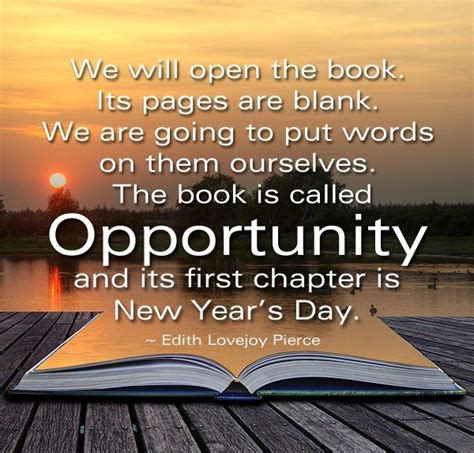 New Year New Opportunities Quotes - YEARNI