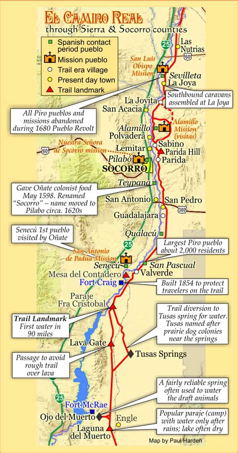 El Camino Trail Map