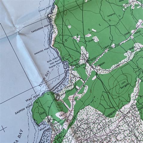 VERY RARE 1944 Battle of Guam D-Day Pacific Operations Invasion Map — Premier Relics