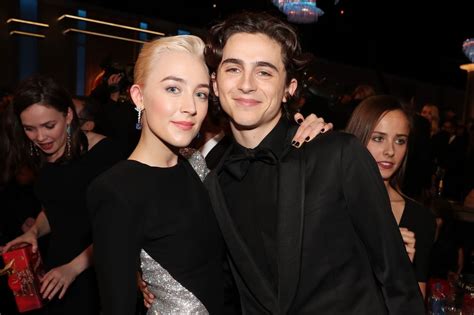 Pictured: Saoirse Ronan and Timothée Chalamet | Best Pictures From the ...