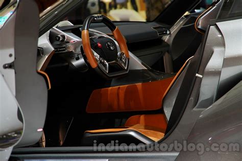 Toyota FT-1 concept interior at the 2014 Indonesia International Motor Show