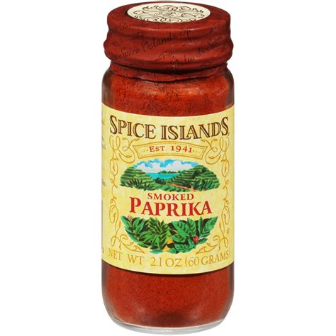 (2 Pack) Spice Islands® Smoked Paprika 2.1 oz. Jar - Walmart.com - Walmart.com