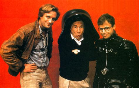 A behind-the-scenes pic from Spaceballs. via