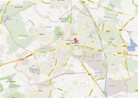 Helmond Map - Netherlands